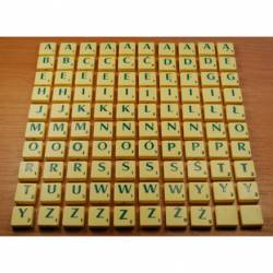 zgubiona litera scrabble